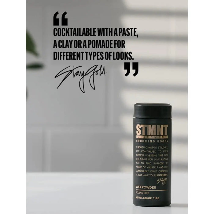 STMNT Wax Powder (0.53 oz) Semi-Matte Grip + Volume STMNT