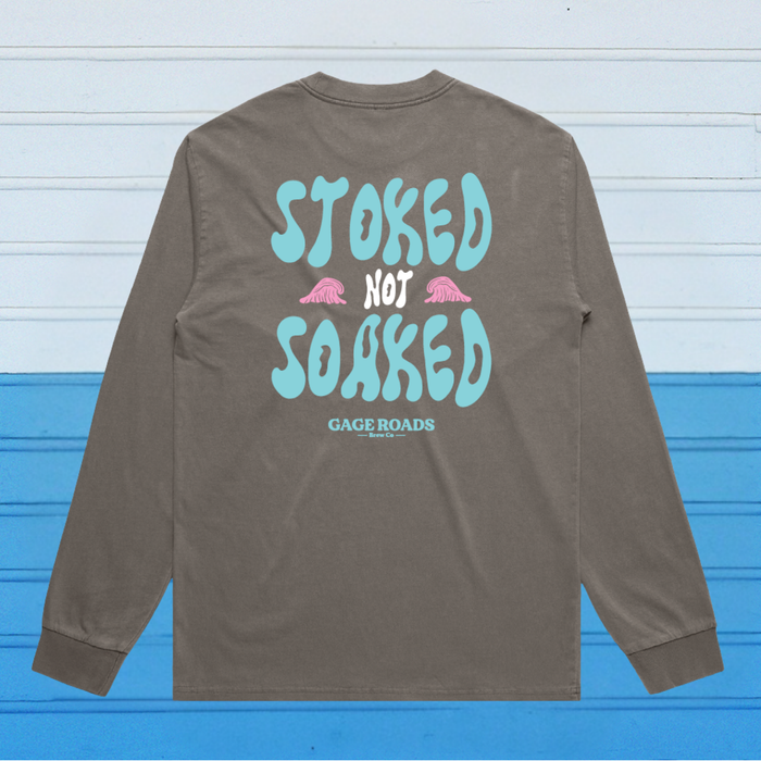 Stoked not Soaked Long Sleeve Tee