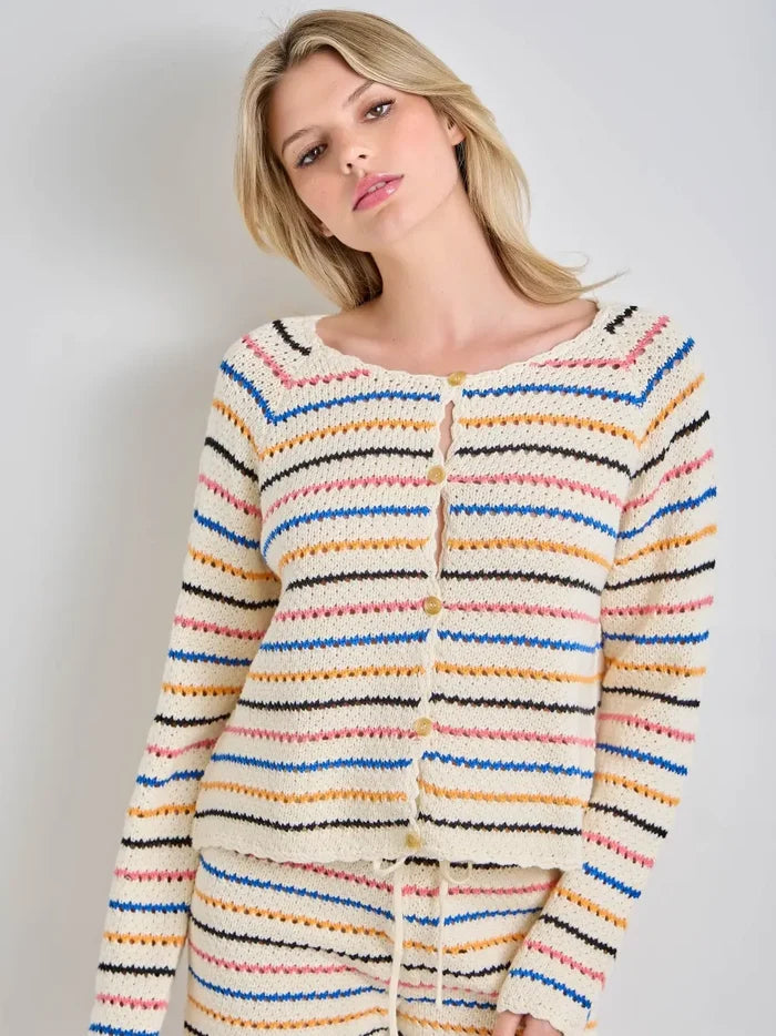 Stripe Knit Sweater