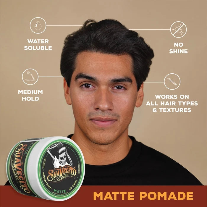 Suavecito Matte Pomade Benefits