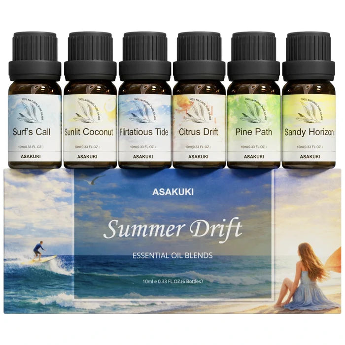 Summer Drift Essential Oil Set 6pcs*10ml