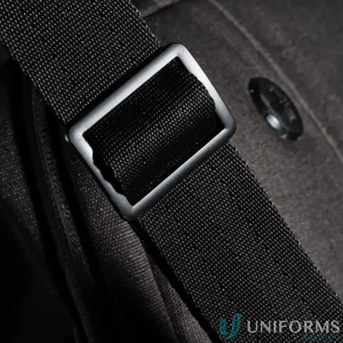 Black nylon strap with metal buckle for Swissdigital Arosa Shoulder Bag look stylish and durable
