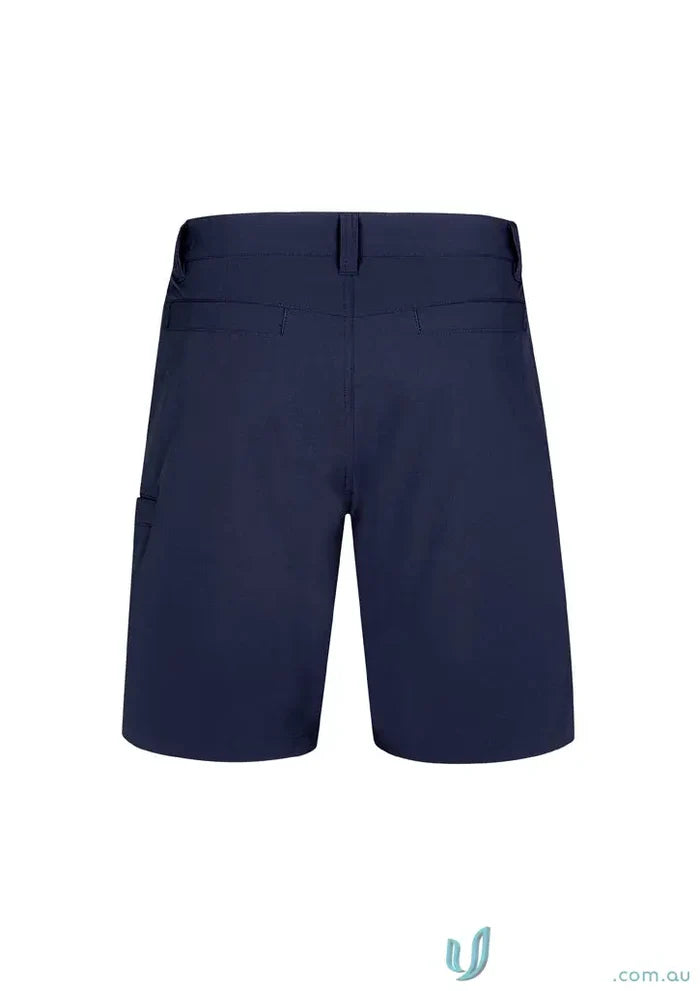 Navy blue cargo outdoor shorts for all-day comfort and staying cool outdoors