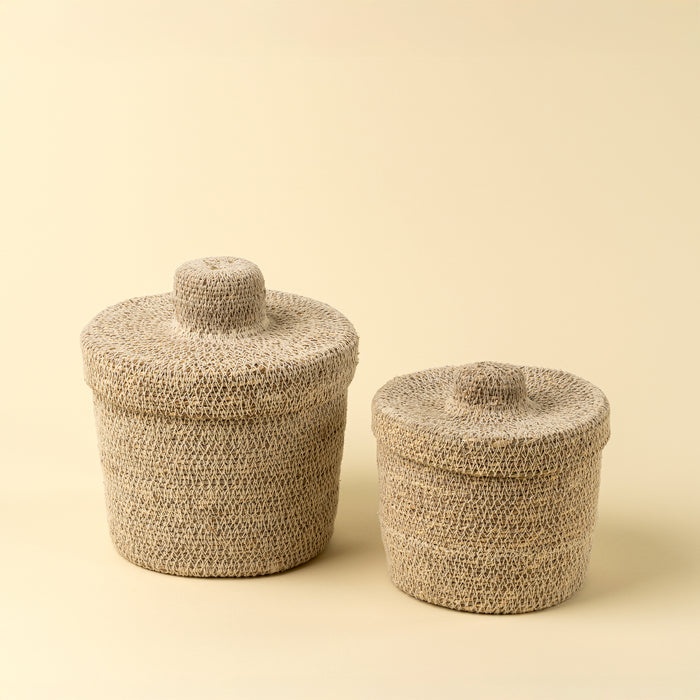 Tajine Seagrass Baskets Natural | 2 Sizes - Magnolia Lane co. Home + Garden + Gift
