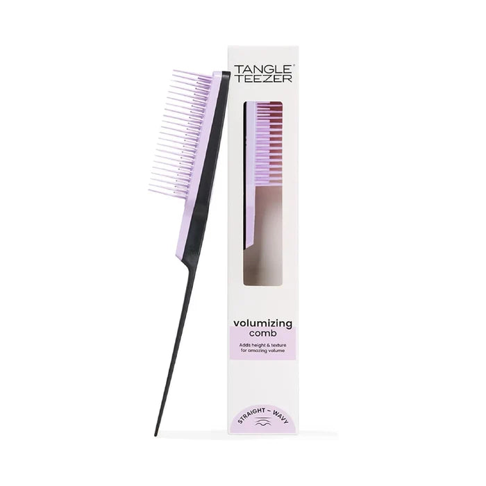 TANGLE TEEZER BACK COMBING HAIRBRUSH BLACK LILAC