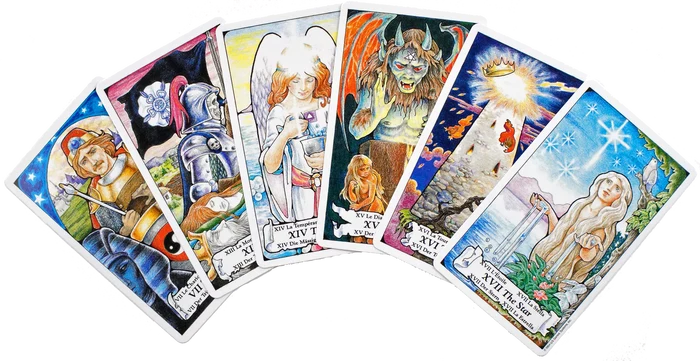 Tarot Book and Card Set