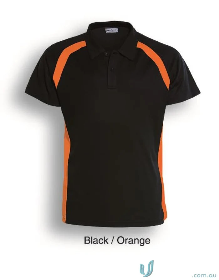 Bocini CP0919 Team Essentials Contrast Panel Polo