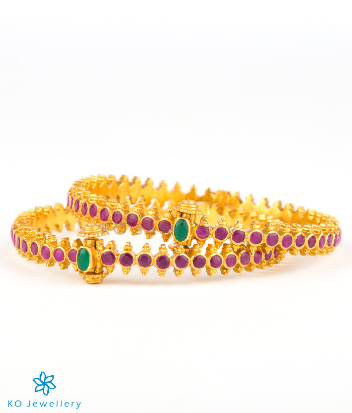 Purchase authentic gold coated bangles online