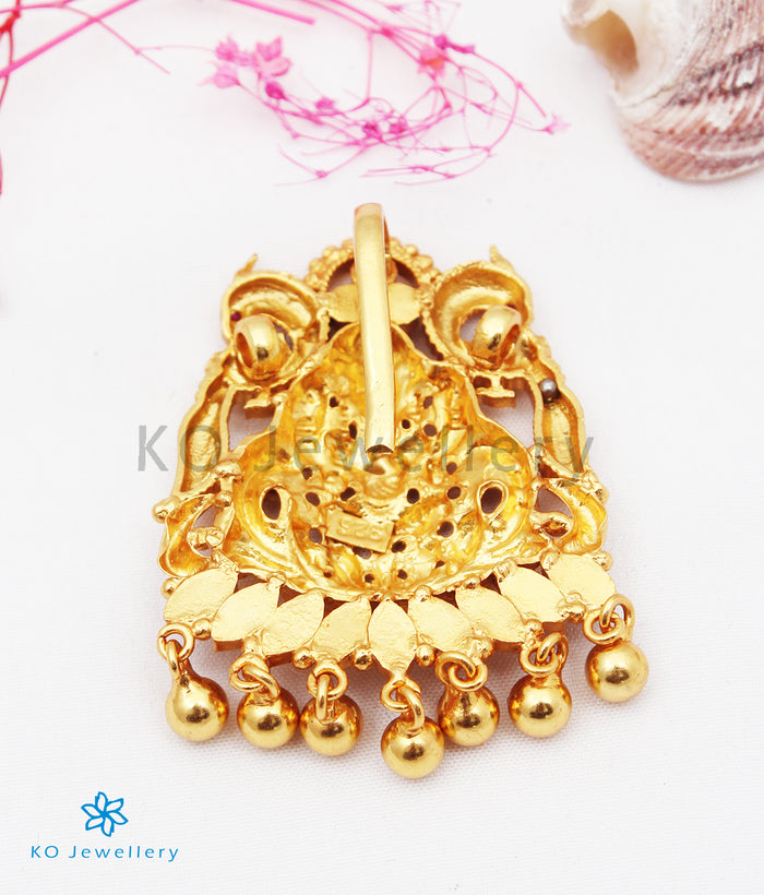The Dipti Silver Lakshmi Pendant