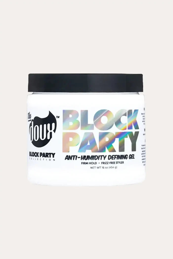 THE DOUX BLOCK PARTY ANTI-HUMIDITY DEFINING GEL 16oz THE DOUX