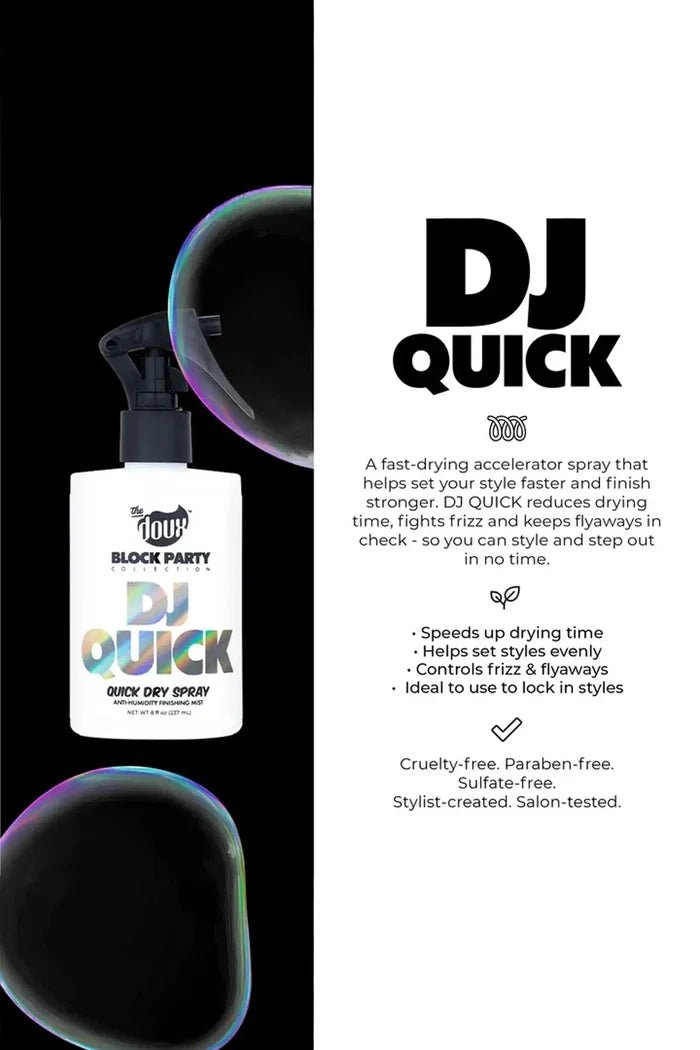 THE DOUX DJ QUICK DRY SPRAY 8oz THE DOUX