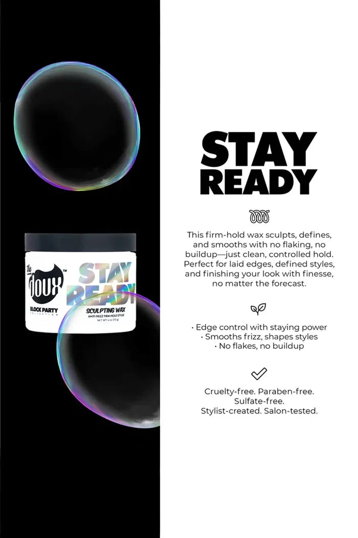 THE DOUX STAY READY SCULPTING WAX 4oz THE DOUX