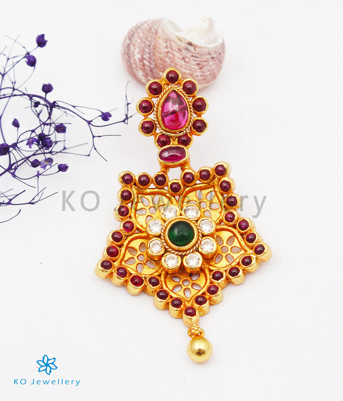 The Pushpita Silver Kemp Pendant