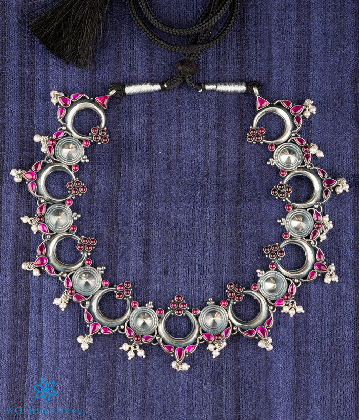The Sarva Silver Kemp Necklace (Oxidised)