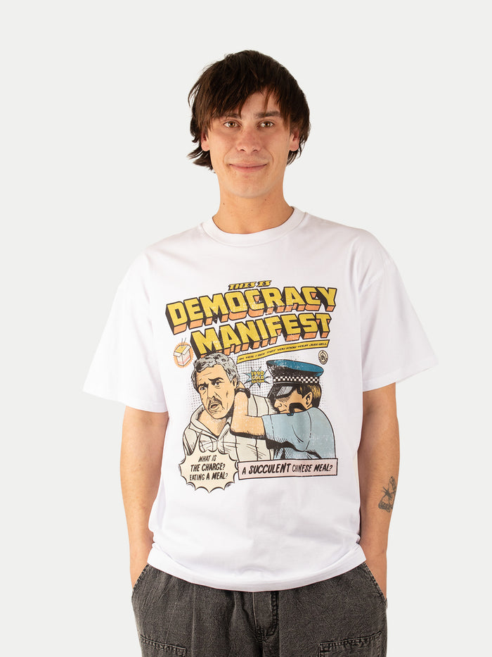 This is Democracy Manifest T-Shirt | White-Image 1