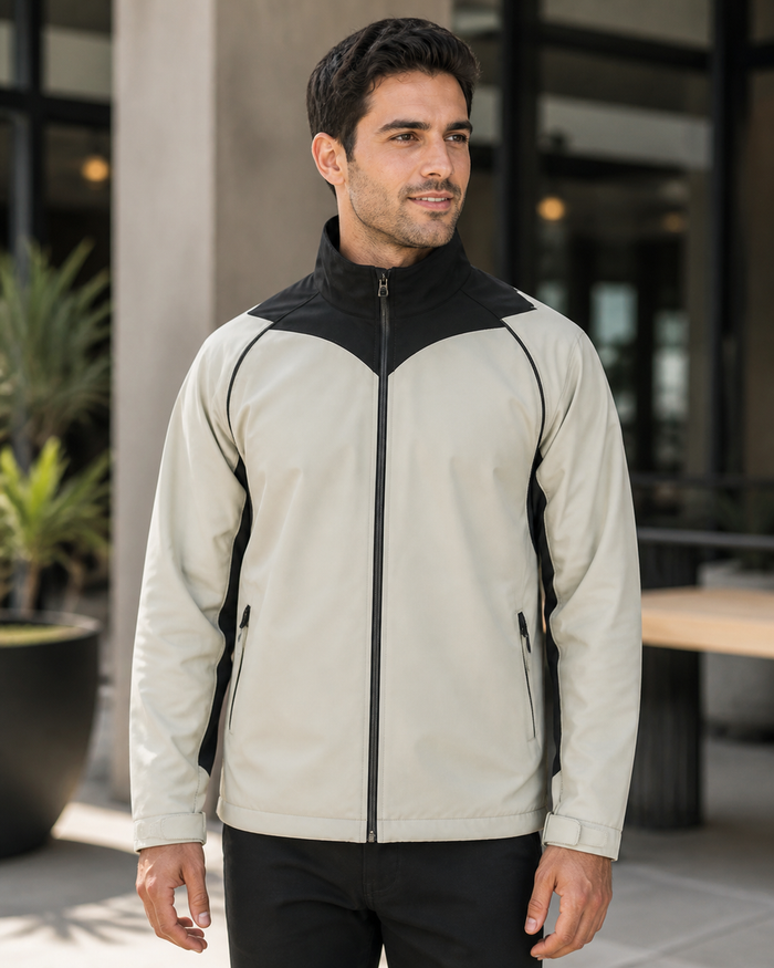 Unisex Three In One Jacket on Australian male model