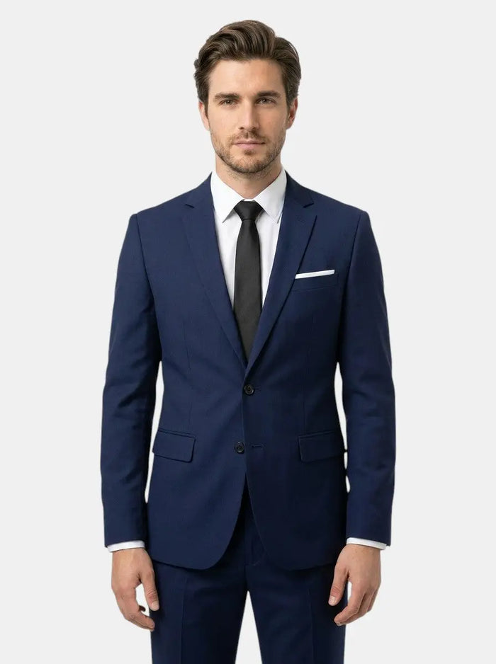 Elegant men's suit set by LondonLaneStore featuring a tailored blazer and matching tie, perfect for formal occasions.