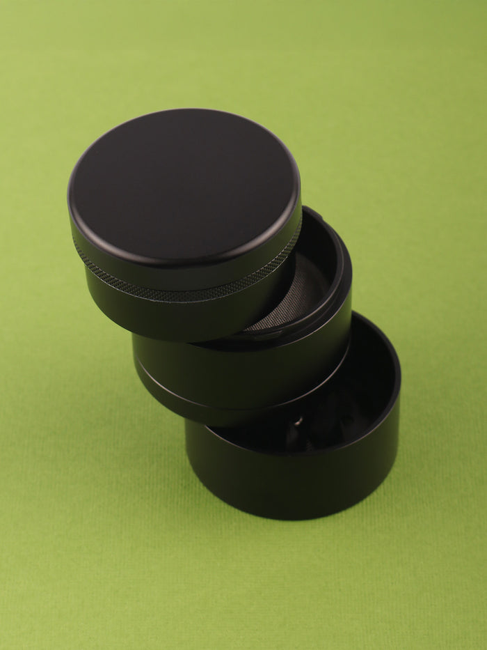 Tower Grinder with Storage Top 63mm 5pc | Black-Image 1