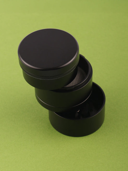 Tower Grinder with Storage Top 63mm 5pc | Black-Image 1