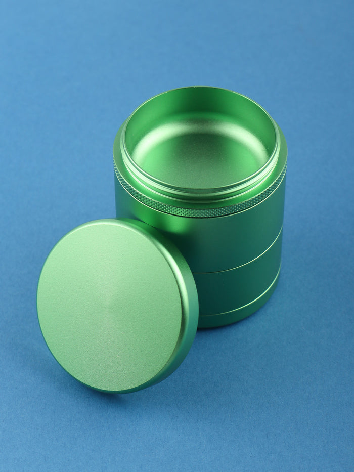 Tower Grinder with Storage Top 63mm 5pc | Green-Image 1