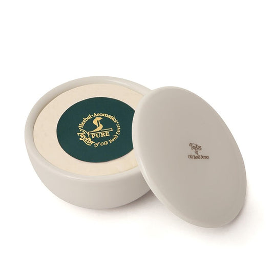 Traditional Shaving Soap Refill 55g in Ceramic Bowl