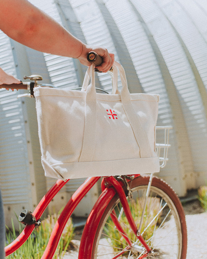 Travelers Cross Utility Tote Bag