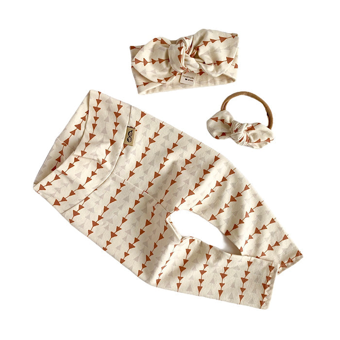 Triangle's Lines Leggings and/or Headbands