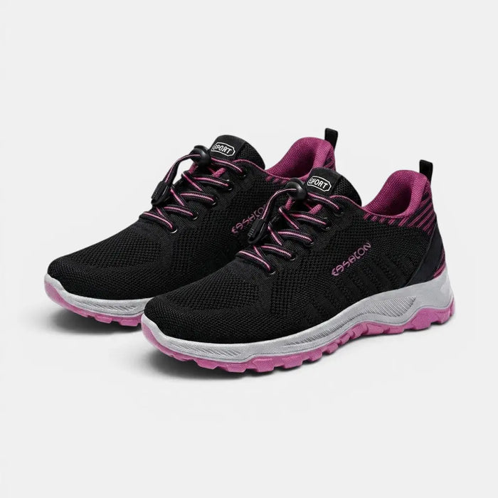 Unisex breathable knit slip-on sneakers by LondonLaneStore with a comfortable, orthopedic design and casual walking shoe style.