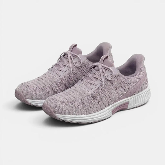 Unisex breathable knit slip-on sneakers from LondonLaneStore with comfortable orthopedic design for walking.