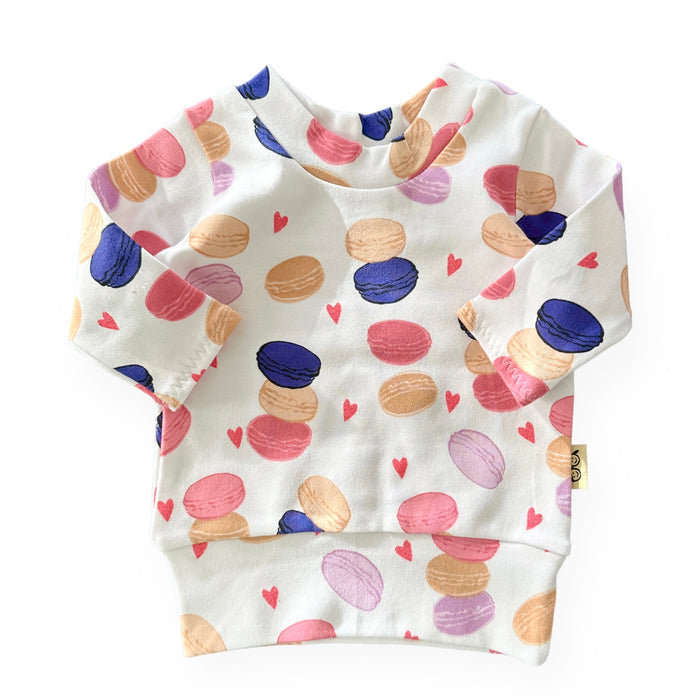 Valentine's Macarons Lounge Top