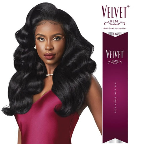 VELVET REMI 100% Human Hair Yaki Weave 8"-14" by OUTRE