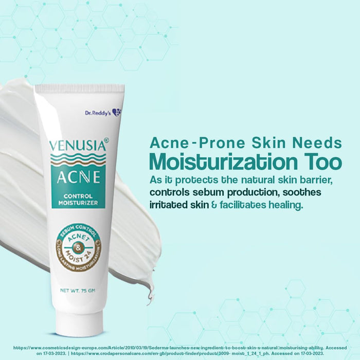 Venusia Acne Control Moisturizer 75g