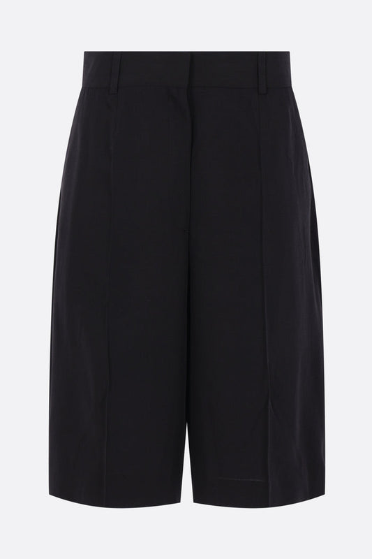 viscose and wool shorts