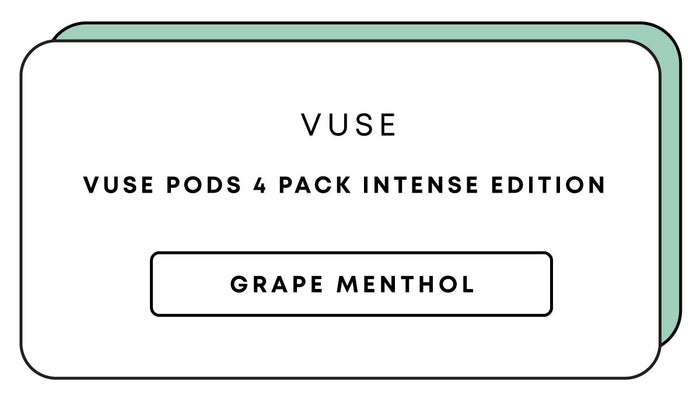 Vuse Pods 4pc - Intense Edition | Grape Menthol-Image 1
