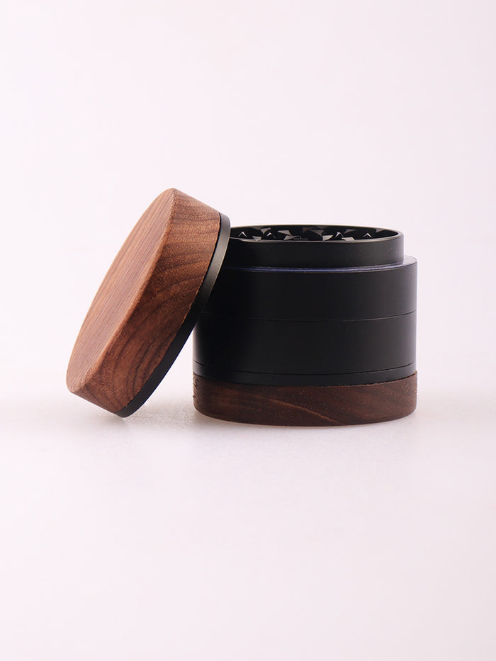 Walnut Black Grinder 63mm 4pc | Black-Image 3