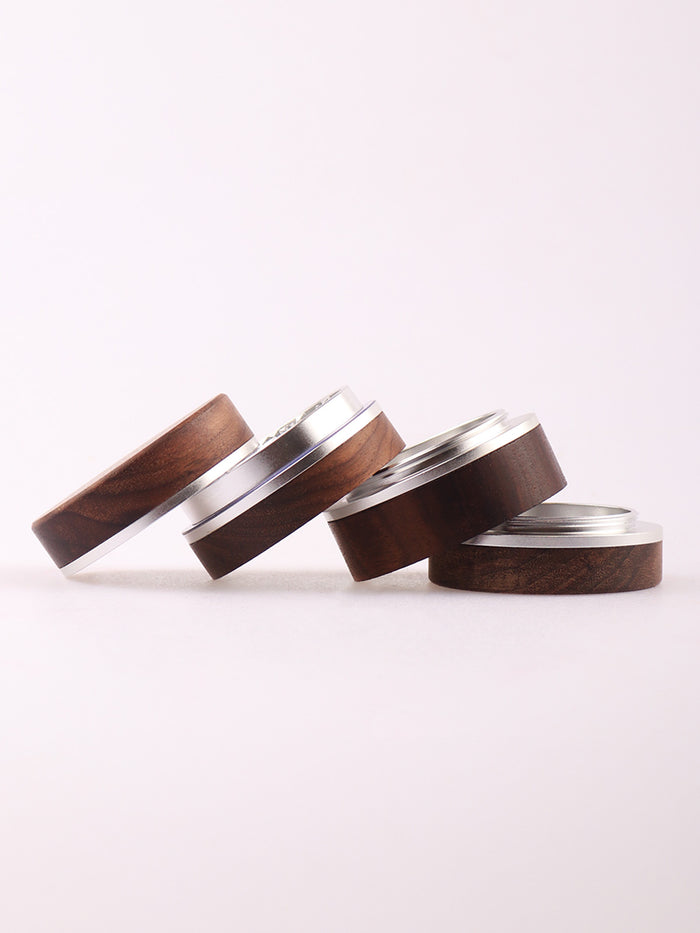 Walnut Silver Grinder 63mm 4pc | Silver-Image 3