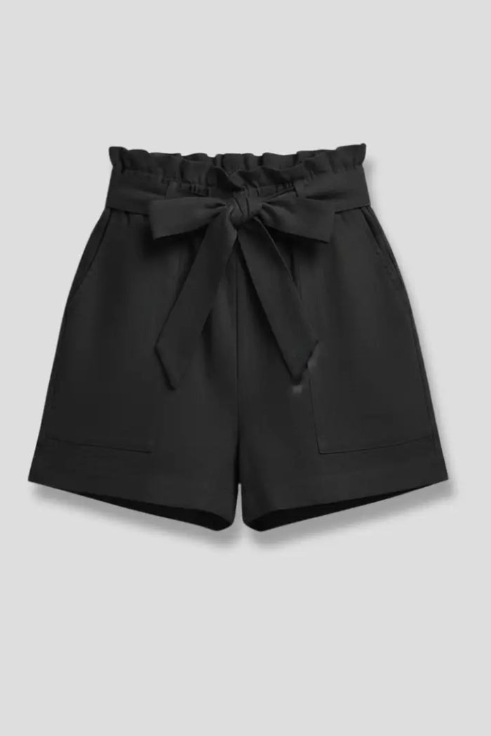 Women's breathable cotton summer shorts with high-waist and tie-waist design, stylish and relaxed fit by LondonLaneStore.