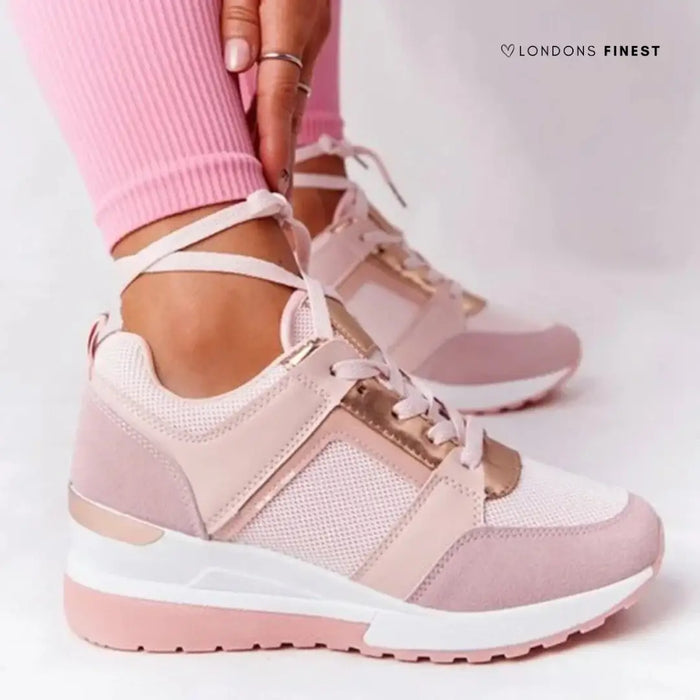 Women’s breathable fabric orthopedic shoes with ergonomic support, designed for comfort and natural foot alignment.