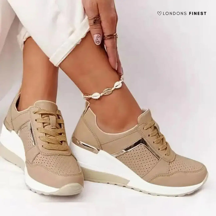 Women's breathable fabric orthopedic shoes with ergonomic support, designed for comfort and foot health.