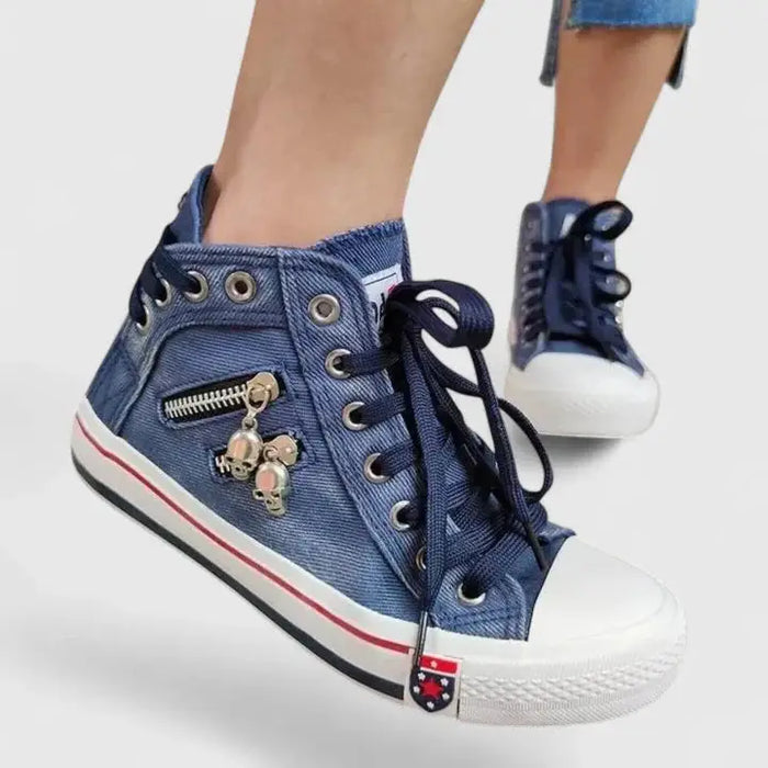 Women's breathable fabric orthopedic shoes by LondonLaneStore, supportive, flexible, and comfortable footwear for everyday wear.