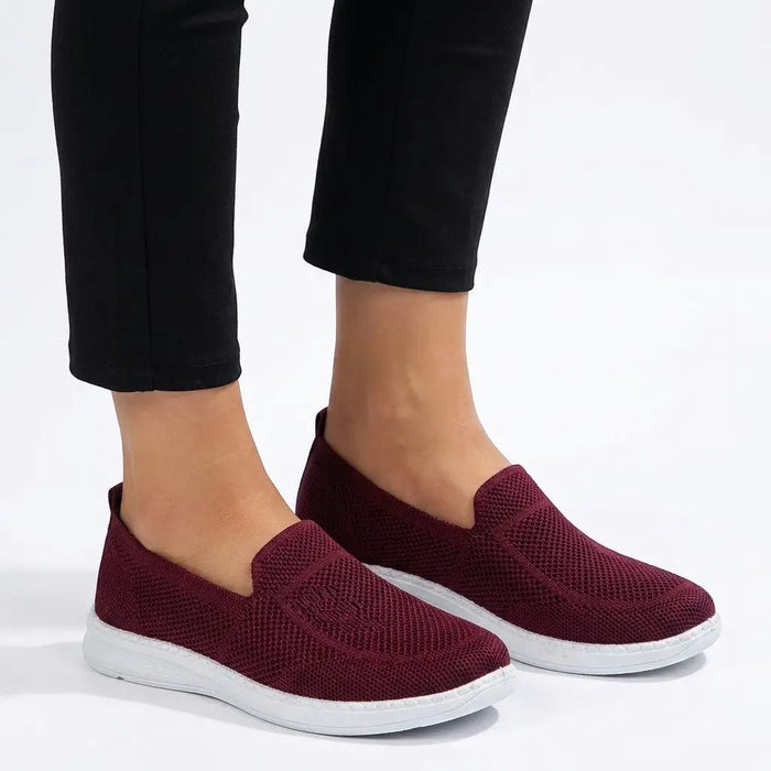 Women’s breathable mesh slip-on orthopedic shoes by LondonLaneStore, lightweight and comfortable casual footwear for everyday wear.