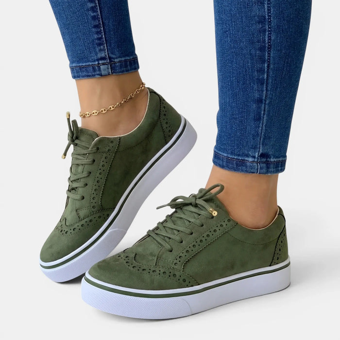 Women's Breathable Mesh Sneakers | Comfortable Lace-Up Walking Shoes LondonLaneStore