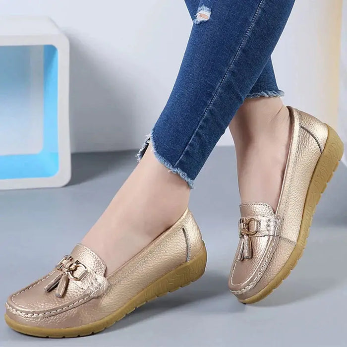 Women’s synthetic orthopedic flat sneakers by LondonLaneStore, stylish casual shoes designed for comfort and everyday wear.