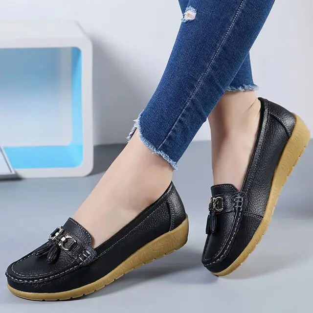 Women’s synthetic orthopedic casual shoes, stylish flat sneakers by LondonLaneStore designed for comfort and everyday wear.