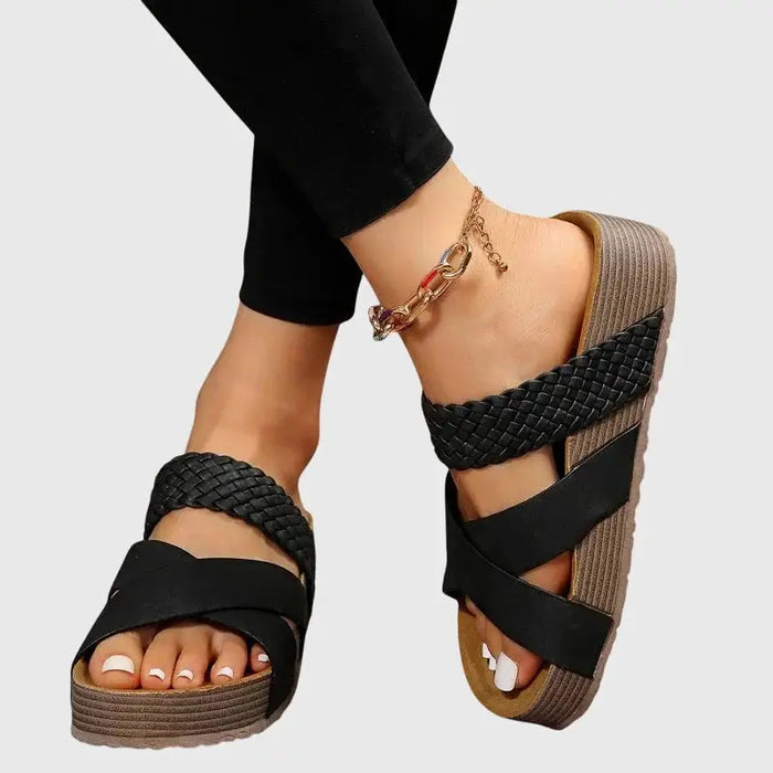 Women’s orthopedic sandals by LondonLaneStore with cushioned footbed and stylish design, perfect for all-day summer wear.
