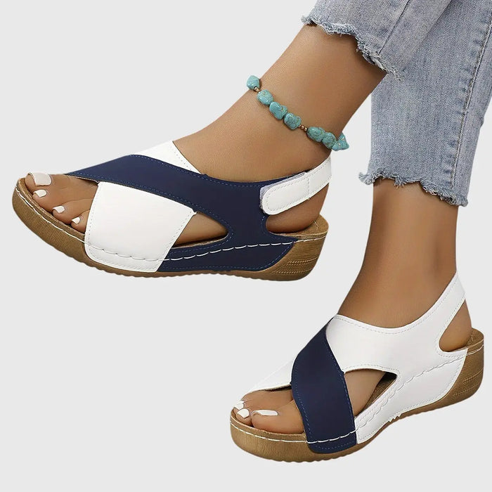 Women’s orthopedic synthetic sandals by LondonLaneStore featuring supportive, elegant summer footwear for comfortable wear.