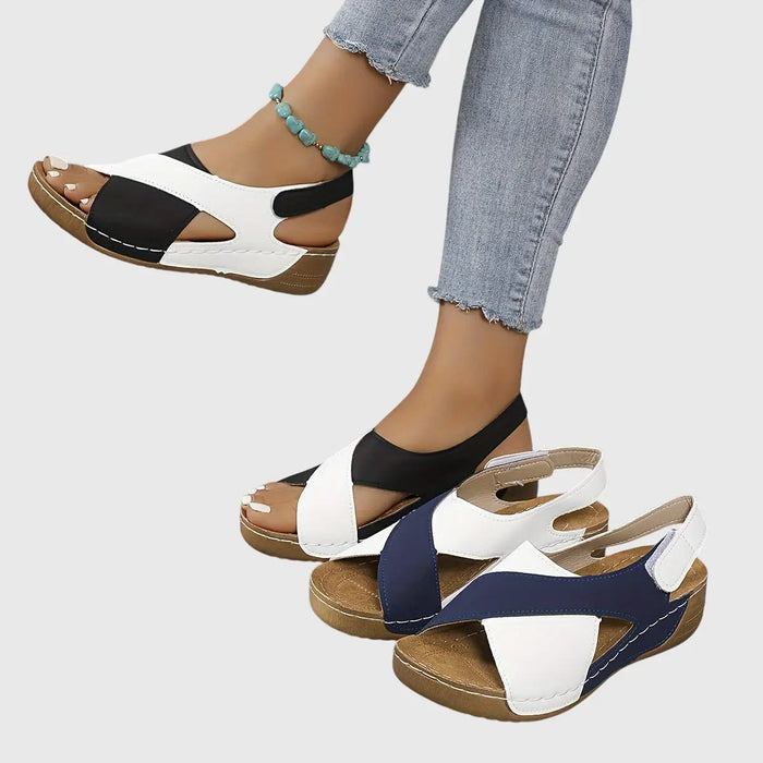 Women’s orthopedic synthetic sandals from LondonLaneStore featuring elegant design and supportive summer footwear for comfortable wear.