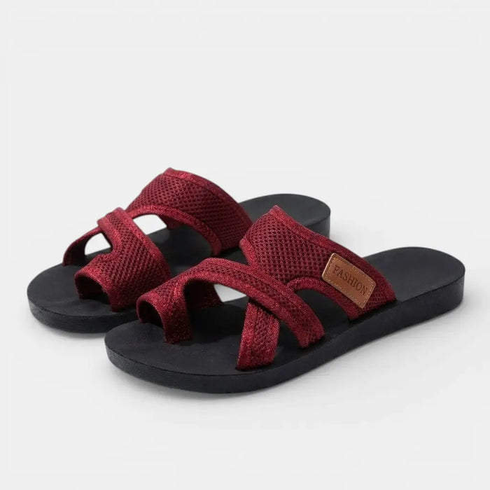 Women's cushioned orthopedic sandals by LondonLaneStore featuring stylish supportive summer footwear with comfortable straps and cushioned insoles.