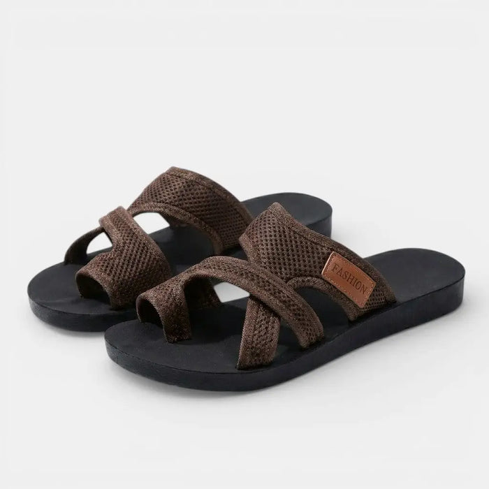 Women's cushioned orthopedic sandals from LondonLaneStore featuring supportive summer footwear with stylish, comfortable design.