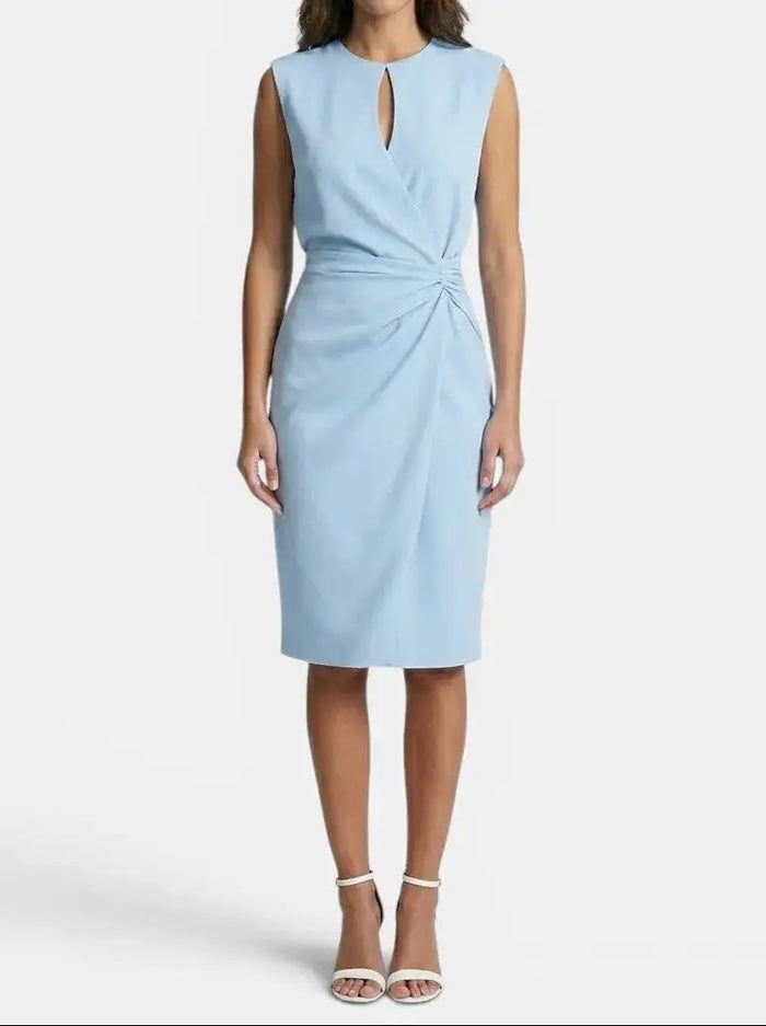 Elegant black women's cocktail dress by LondonLaneStore, featuring a flattering, versatile design perfect for evening occasions.